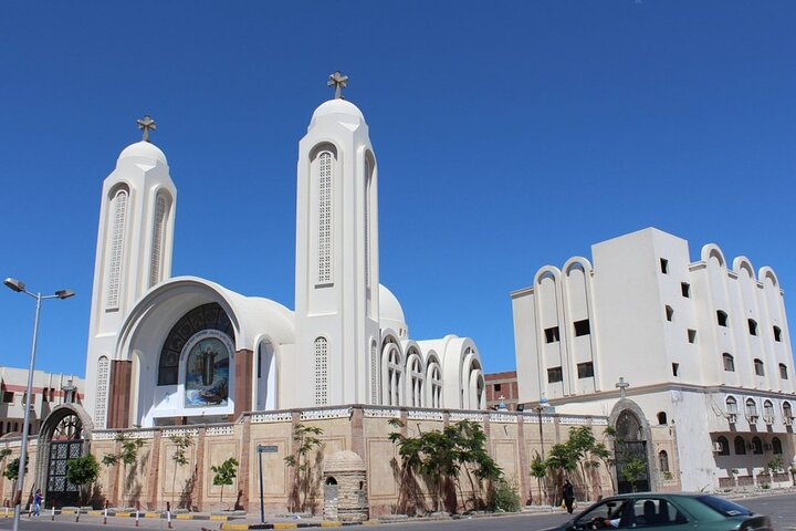 Saint Shenouda Cathedral Hurghada City Tour From Makadi With 123 Taxi & Tours Hurghada