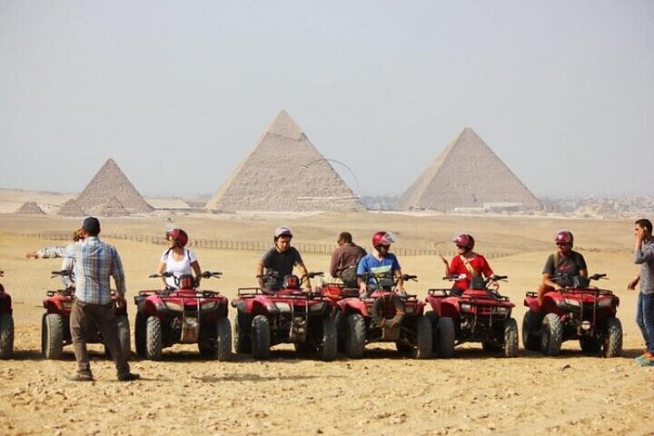  Private Luxury Day trip to Pyramids of Giza & Camel ride& Safari & Felucca ride - Photo 1 of 13