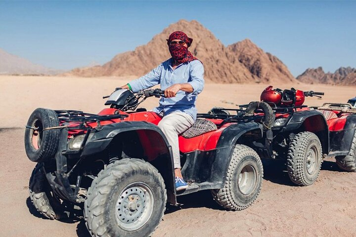  Quad Biking Tour in Sharm El Sheikh Bedouins Desert - Photo 1 of 6
