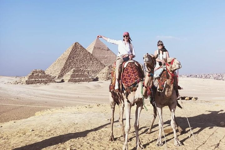 Top Rated Giza Pyramids,Sphinx,Camel ride,lunch & inside pyramids - Photo 1 of 22