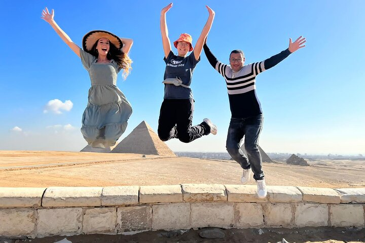 VIP Giza pyramids ,sphinx,Camel ride lunch and inside the pyramid - Photo 1 of 9