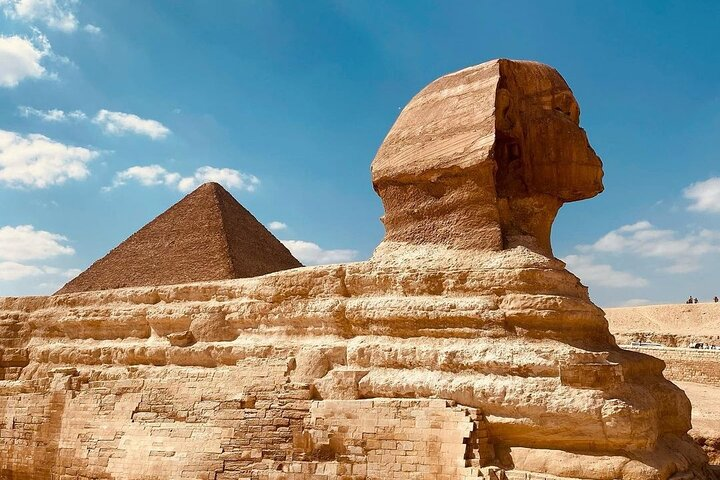 Pyramid and Sphinx