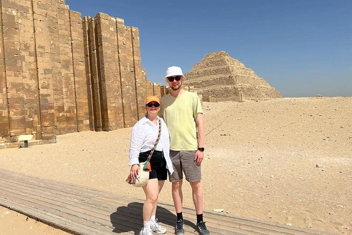 Private Tour to Sakkara Pyramids , Imhotep Museum and Memphis Old City - Photo 1 of 25