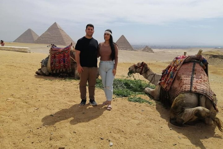  Private Trip in Giza pyramids ,Sakkara and Dahshur pyramids Lunch Camel Ride - Photo 1 of 25