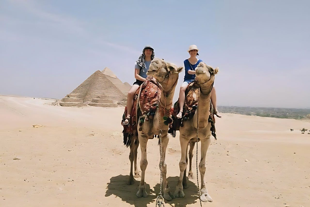 Pyramids of Giza: Quad or Camel Ride + Transfers & Optional Entry Ticket - Photo 1 of 6