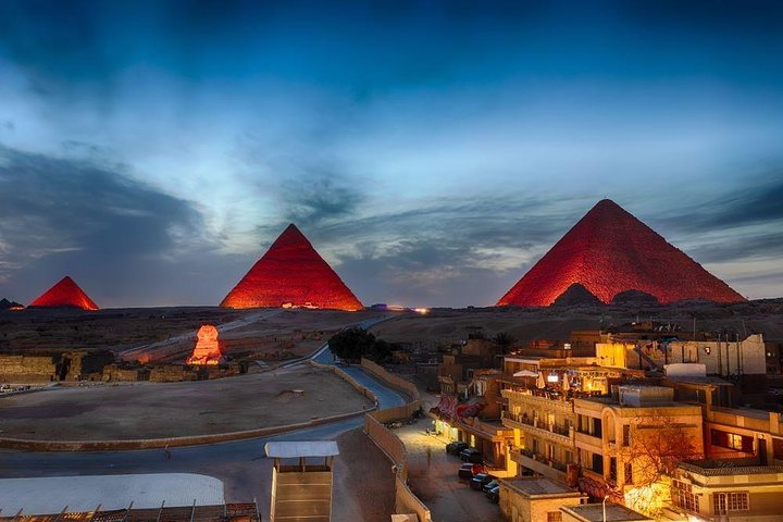 Pyramids Sound and Light Show Ticket with Hotel Pick Up - Photo 1 of 25