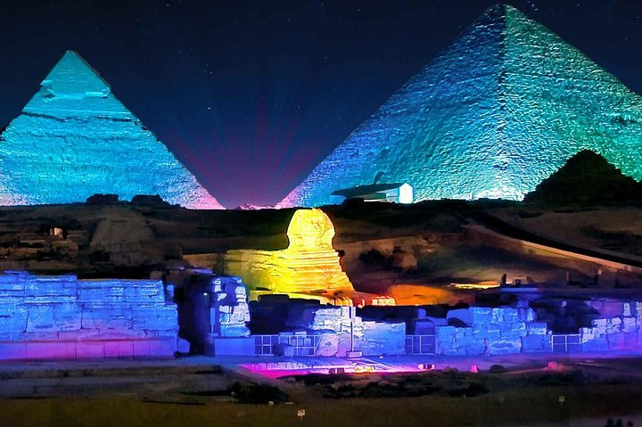 Pyramids Sound & Light Show + Fine Dining - Photo 1 of 3