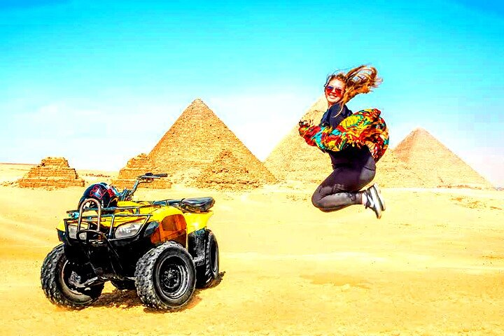 Quad bike adventure with Guided tour to Giza pyramids including camel ride  - Photo 1 of 24
