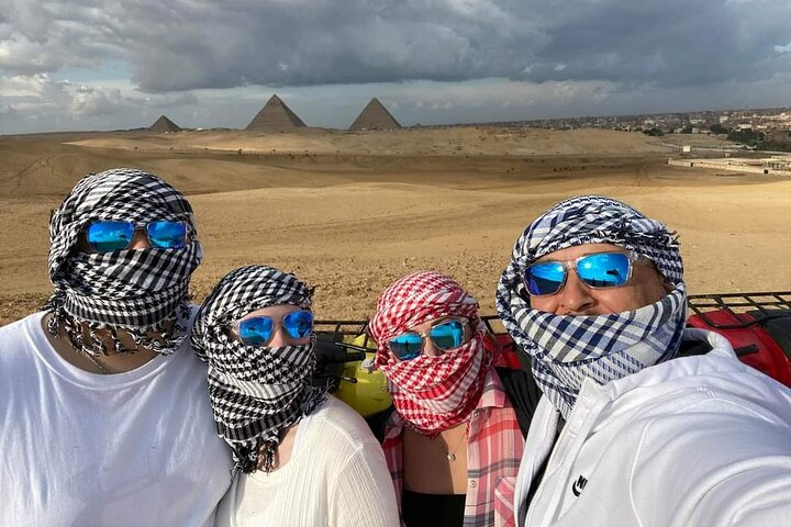 Quad Bike Around Giza Pyramids from Giza or Cairo Hotel - Photo 1 of 9