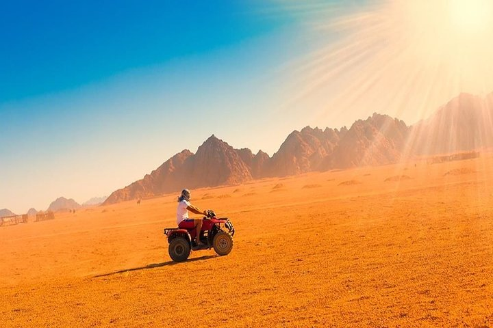From Giza: Grand Pyramids Quad bike Safari - Photo 1 of 2