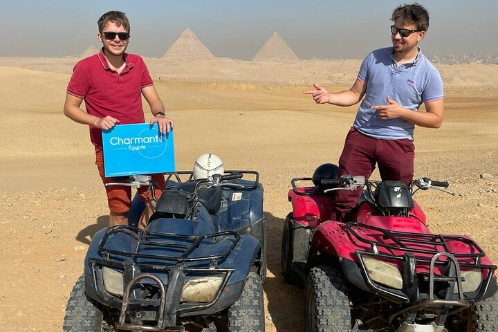 Private Quad Tour Around the Pyramids of Giza - Photo 1 of 14