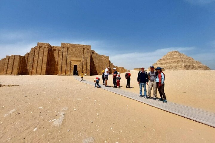 Sakkara step pyramids and Memphis half day tour from Cairo and Giza hotels - Photo 1 of 19