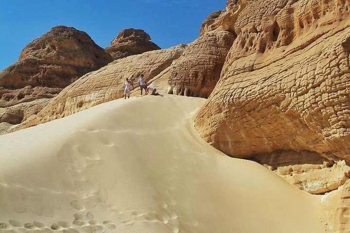 Sand dunes in Sinai Desert