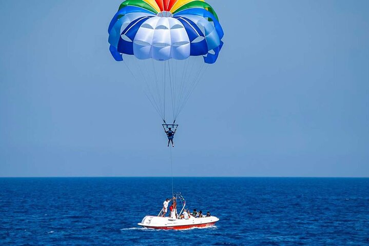 Sharm El Sheikh Parasailing Adventure: Soaring Above the Red Sea - Photo 1 of 5