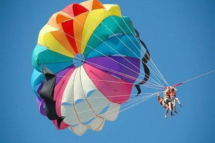  Sharm El Sheikh: Parasailing & Desert Safari with VIP Dinner - Photo 1 of 2