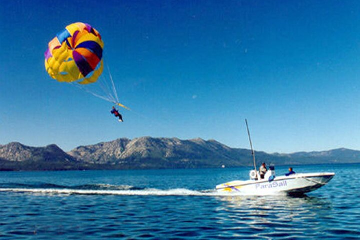 Sharm El Sheikh: Parasailing & Desert Safari with VIP Dinner - Photo 1 of 1