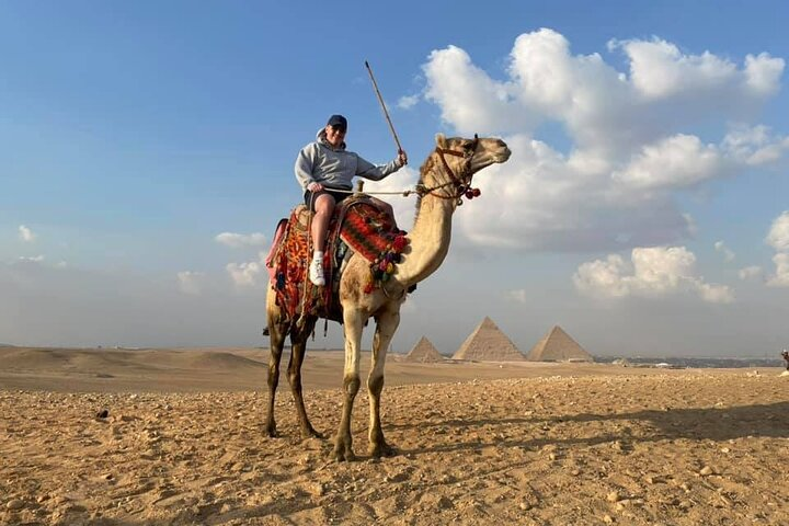Short Layover Tour to Giza pyramids & Sphinx included Camel Ride  - Photo 1 of 15