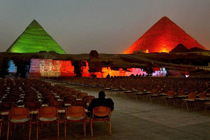 Sound and Light Show at Giza Pyramids with Private Pickup - Photo 1 of 5