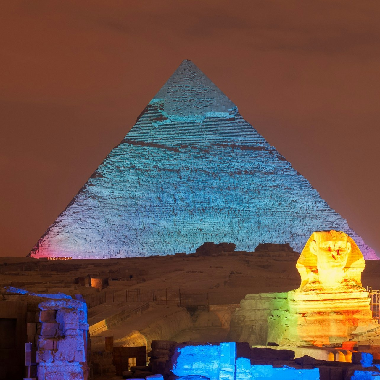 Pyramids of Giza: Sound and Light Show + Private Transfer from Cairo - Photo 1 of 4