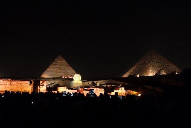 sound and light show Giza pyramids Overview in Cairo | Pelago