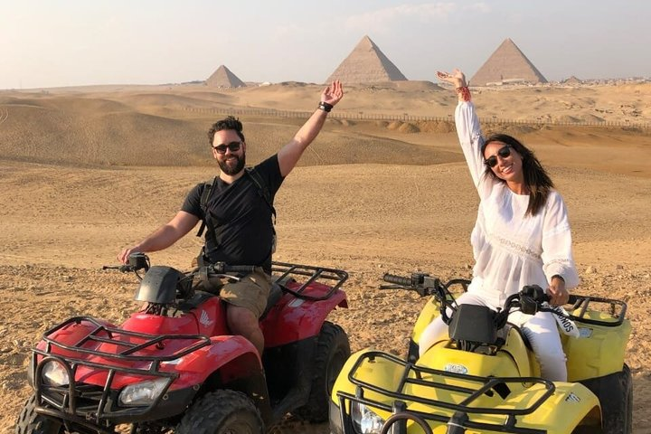 Giza Pyramids VIP Private Tour ATV Camel Inside Pyramid & Lunch - Photo 1 of 25