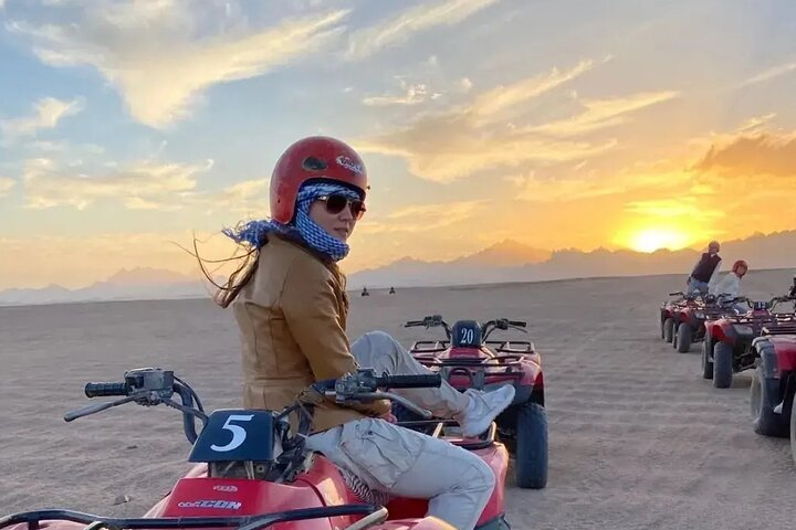 Hurghada ATV Quad Adventure with Dinner and Show - Photo 1 of 13