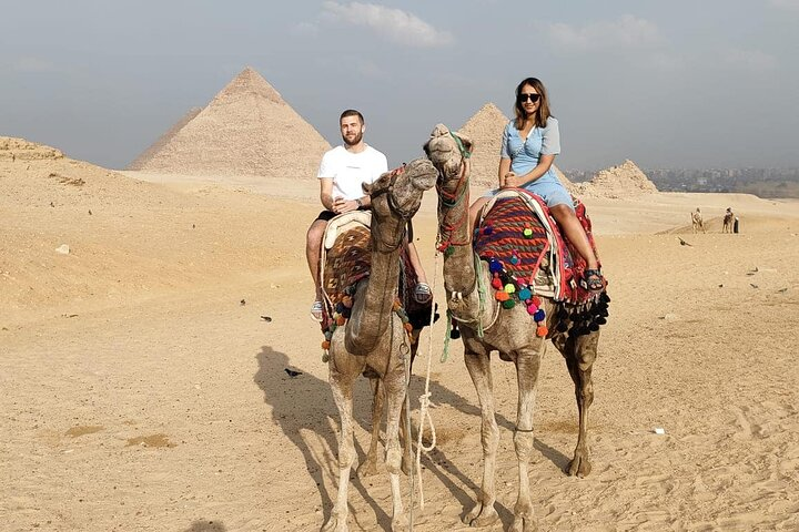  Camel Ride around Giza Pyramids Sunset or Sunrise or any time - Photo 1 of 15