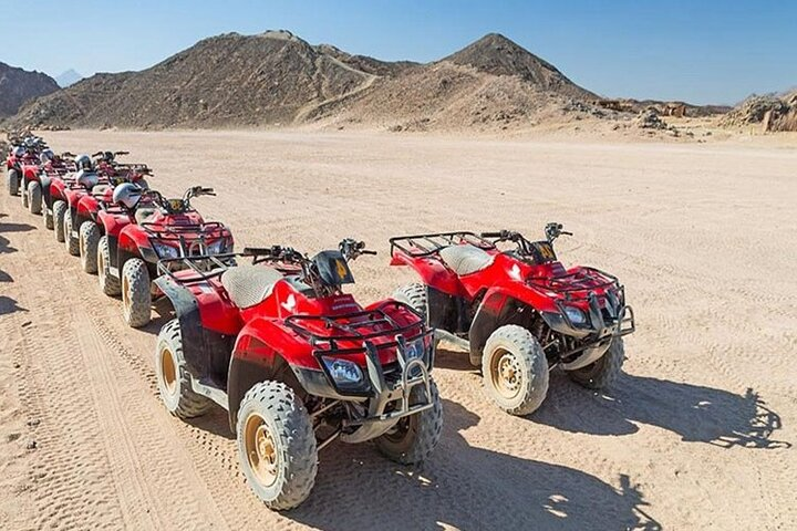 Sunrise or Sunset Quad pick Safari Tour in Luxor - Photo 1 of 6