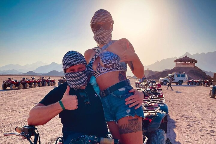 Super Safari : Quad, Buggy Ride, Jeep Tour, Dinner & in Hurghada - Photo 1 of 14