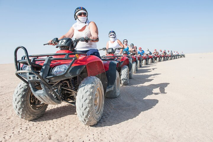 Sharm Desert Adventure: ATV Quad, Camel Ride & Bedouin BBQ Show - Photo 1 of 16