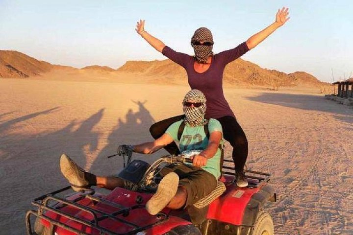 Morning Quad Bike Desert Safari exc