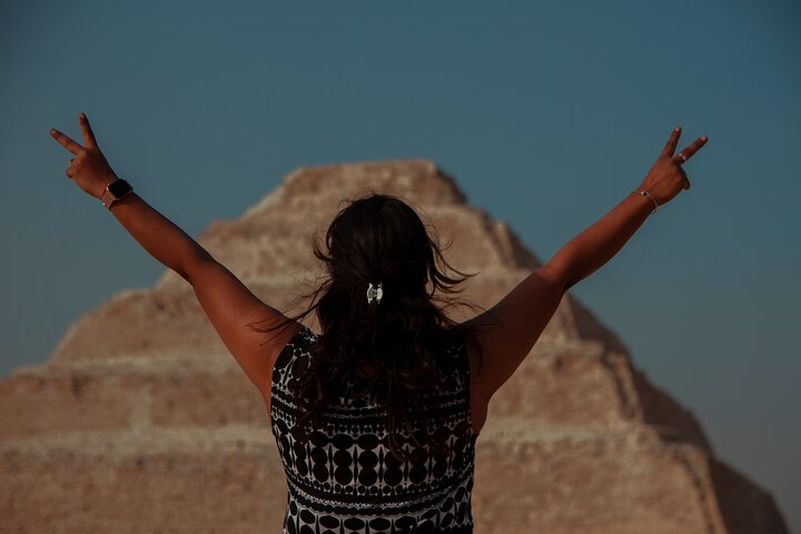 Tour to Giza pyramids Memphis Sakkara and Felucca on the Nile - Photo 1 of 15