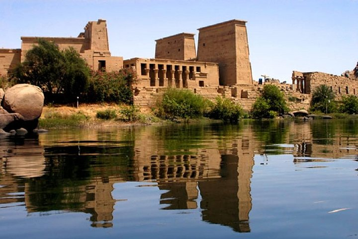 PHILAE TEMPLE FROM ASWAN