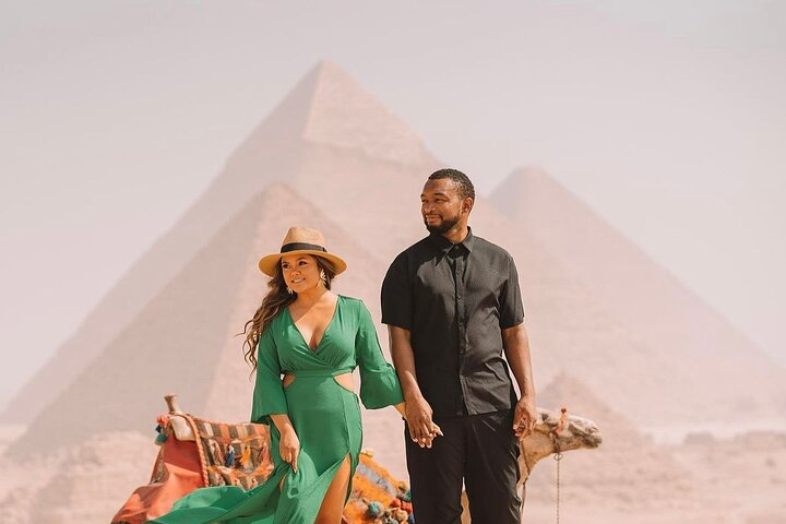 VIP Great Pyramid Tour From Inside & Sphinx & Camel Tour. - Photo 1 of 25