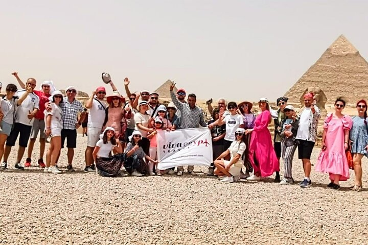 Full-Day Tour from Hurghada to Cairo Pyramids & Museum  - Photo 1 of 14
