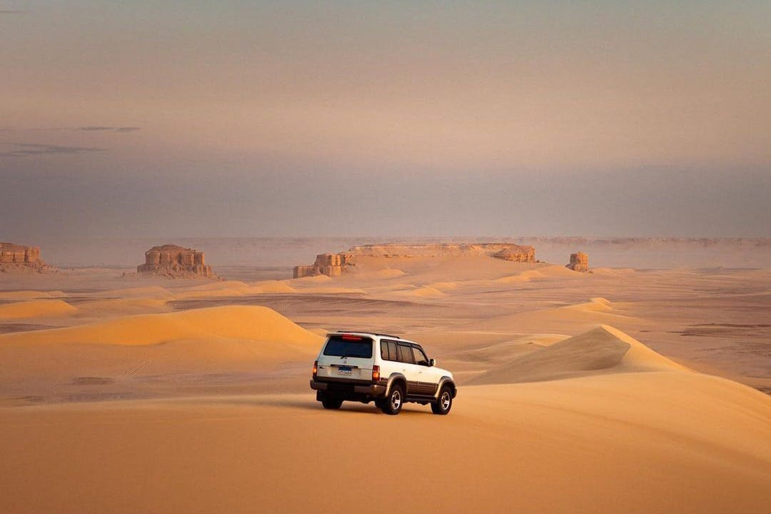 Wadi El Rayan: 4X4 Desert Safari, Sandboarding & Camel Ride from Cairo or Giza - Photo 1 of 5