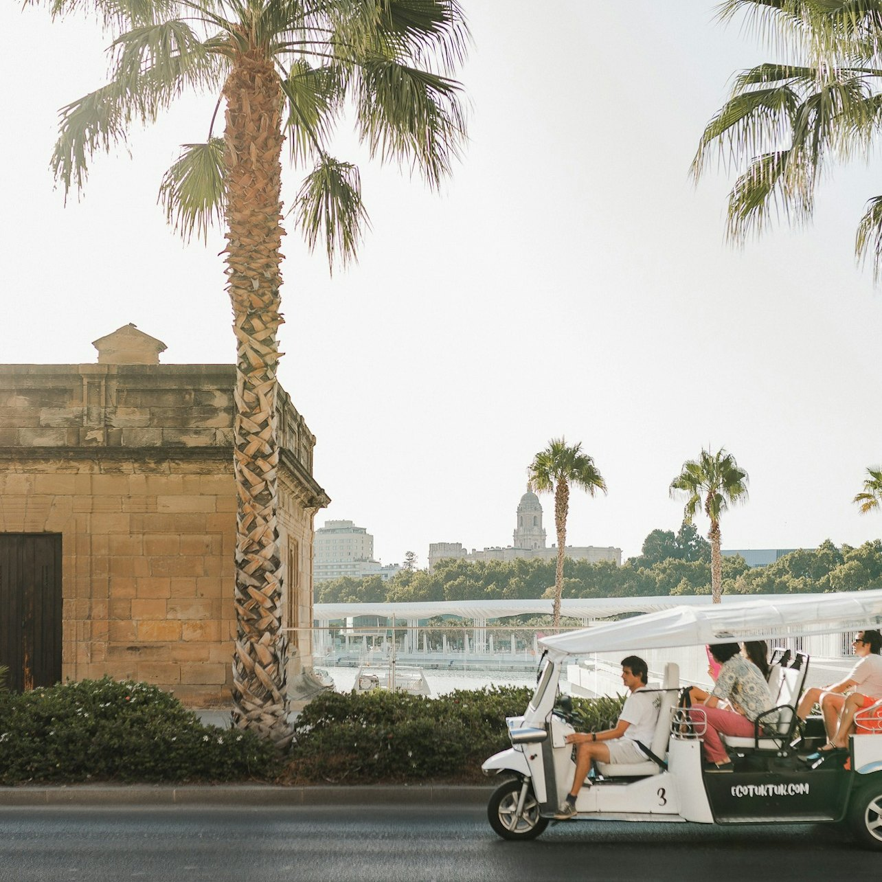 Málaga: 1-Hour Tour by Private Electric Tuk Tuk - Photo 1 of 9