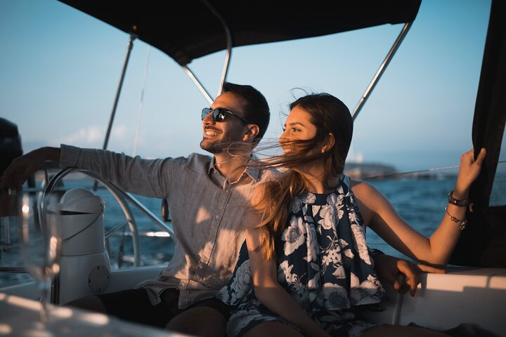 Barcelona 2-hour Private Boat Tour with Cava and snacks  - Photo 1 of 15