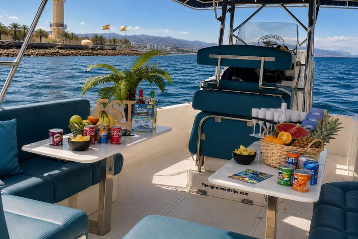 4 or 2 Hour Private Luxury Boat Rental in Fuengirola - Photo 1 of 8