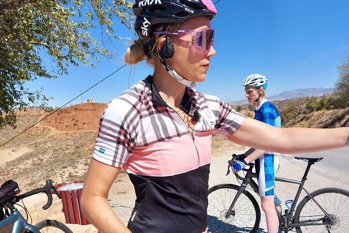 TB Active Holidays Stopping to refuel with water, outside Granada, Spain