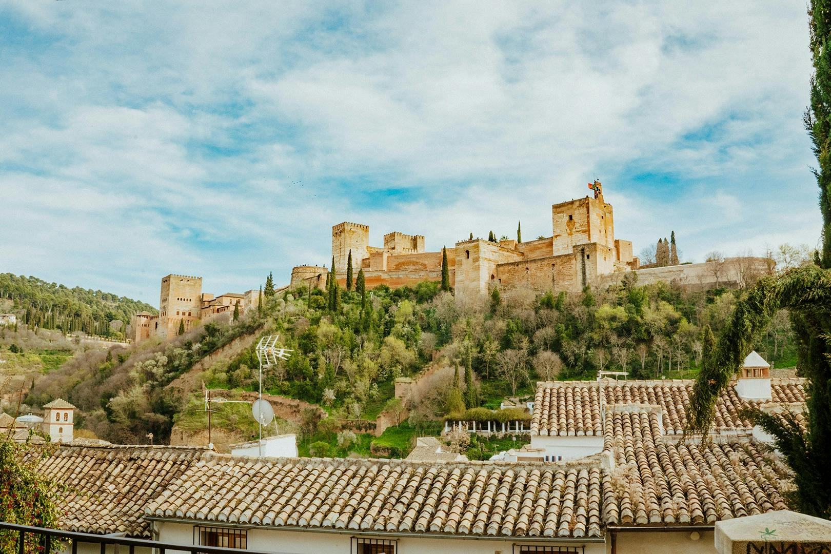 Alhambra & Nasrid Palaces: Entry Ticket + Audio Guide + City Pass - Photo 1 of 4