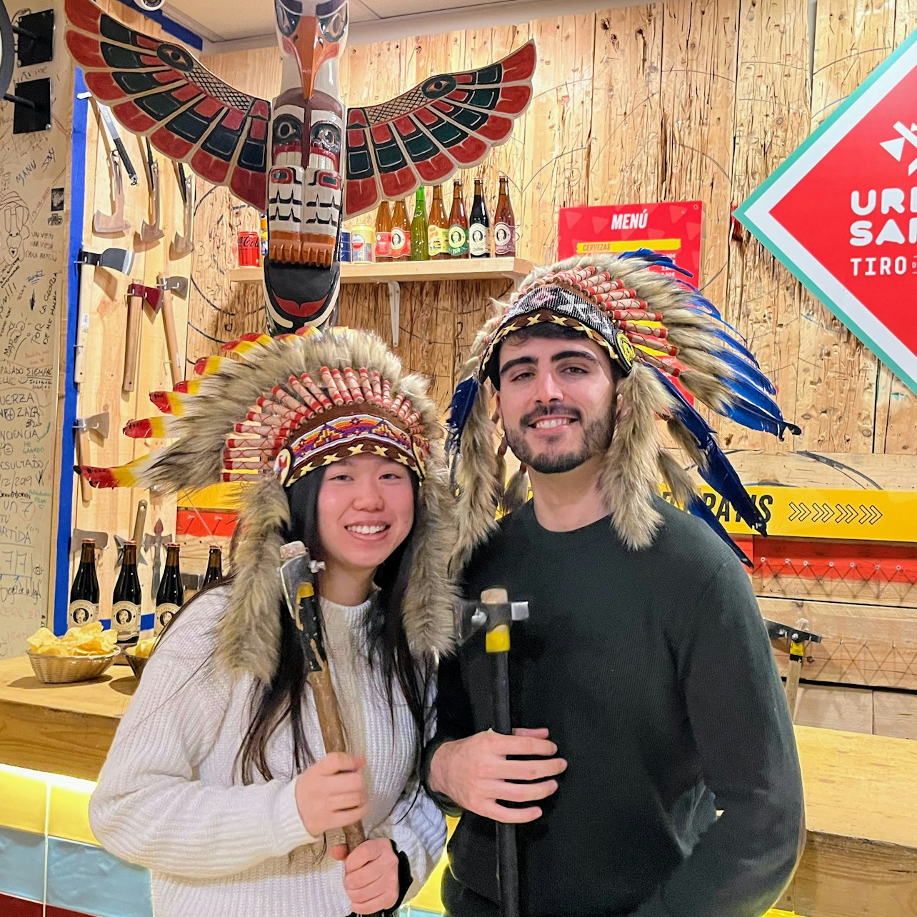 Axe Shooting Madrid: 1-Hour Session - Photo 1 of 3