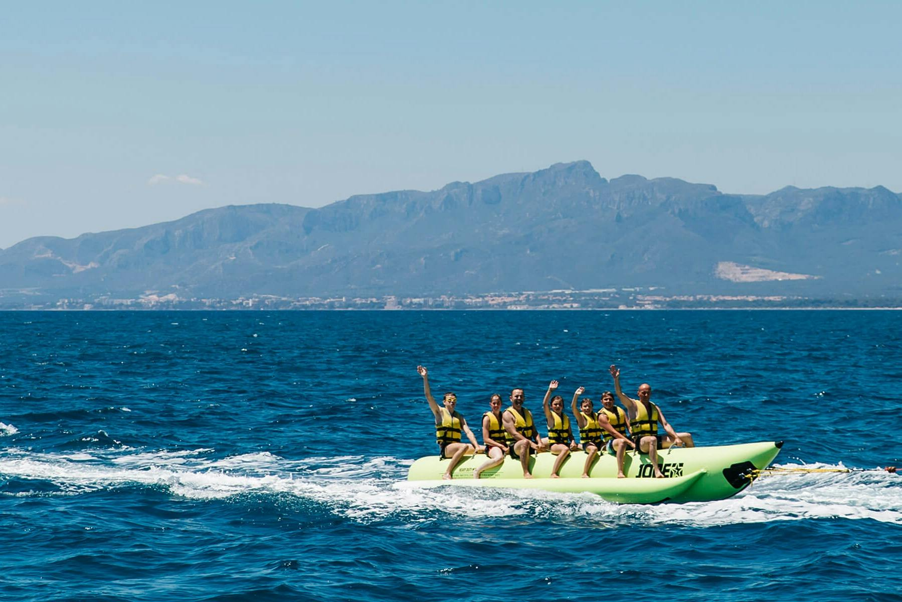 Salou: Banana Boat Experience - Photo 1 of 3