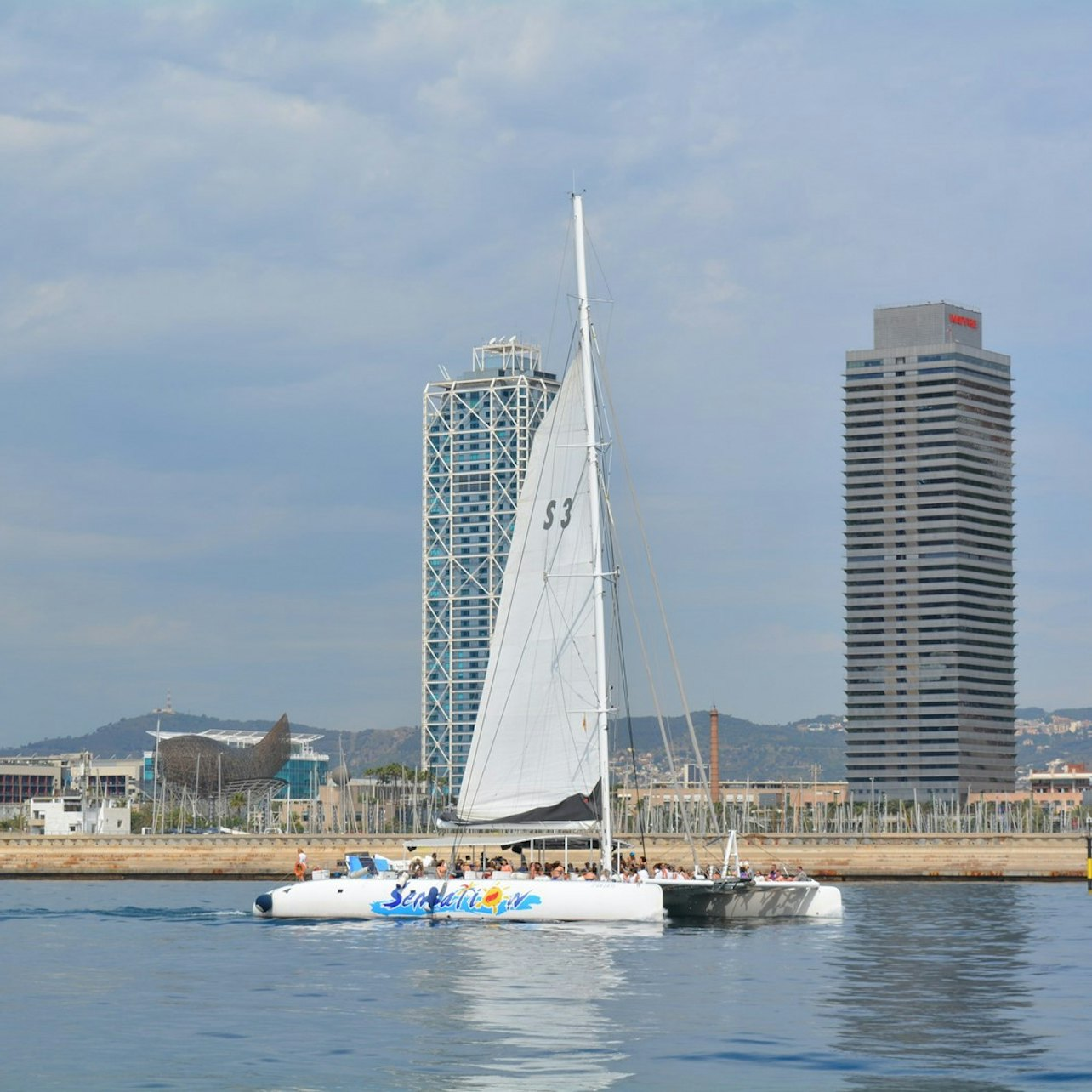 Barcelona: Catamaran Sailing with BBQ - Photo 1 of 4