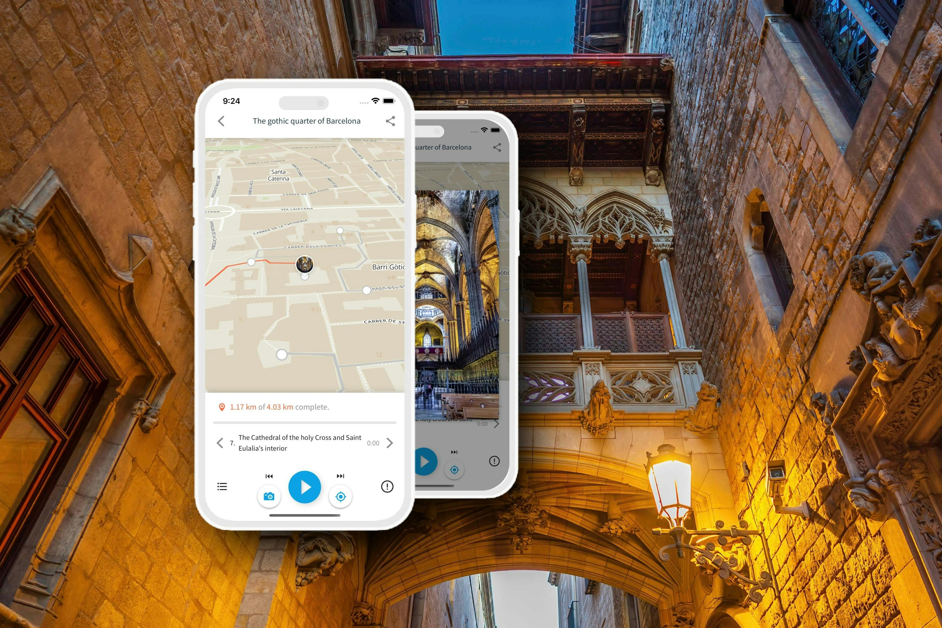 Barcelona Gothic Quarter: Audio Guide App by TouringBee - Photo 1 of 14