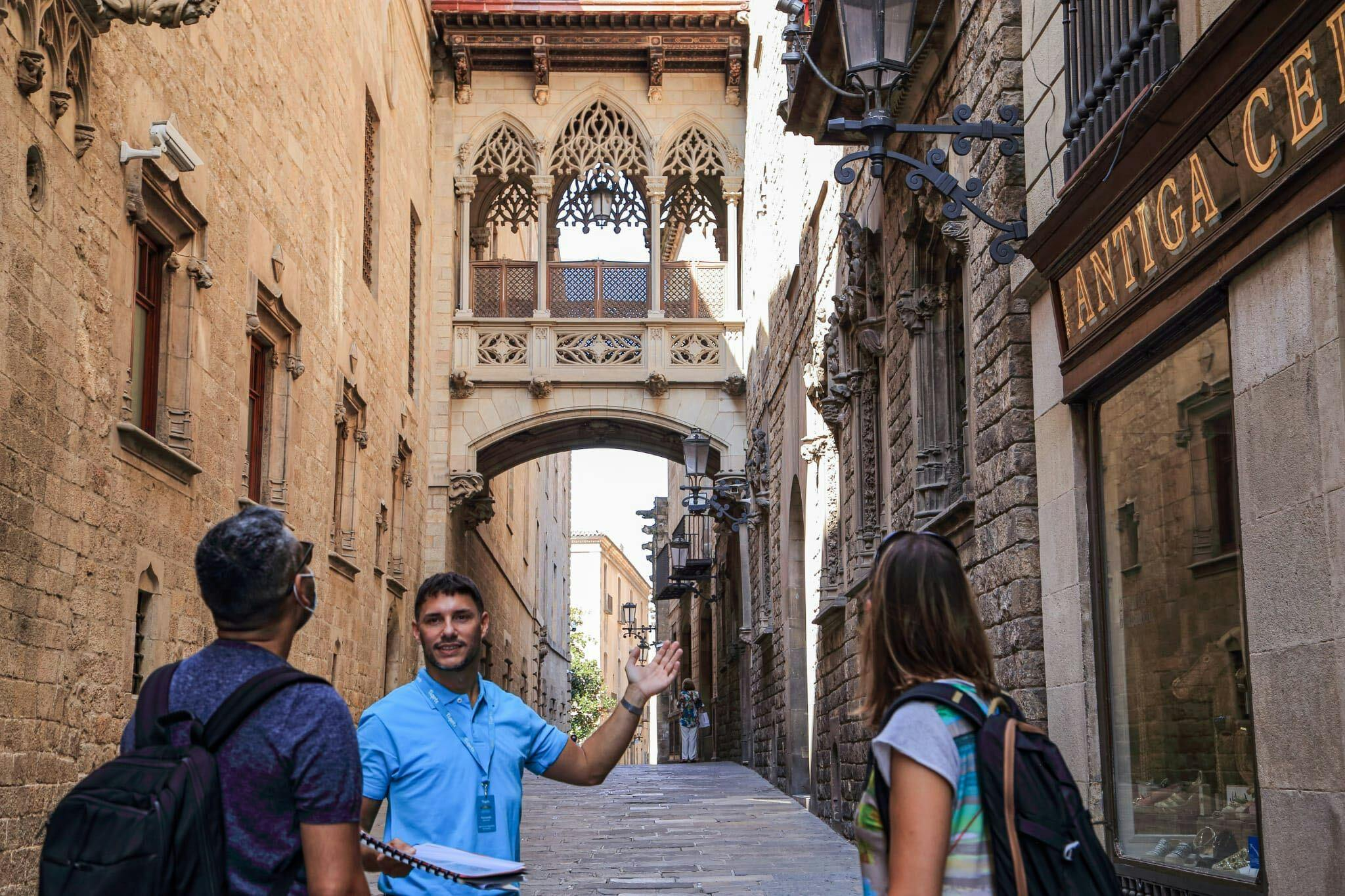 Barcelona: Guided Walking Tour in Gothic Quarter - Photo 1 of 7