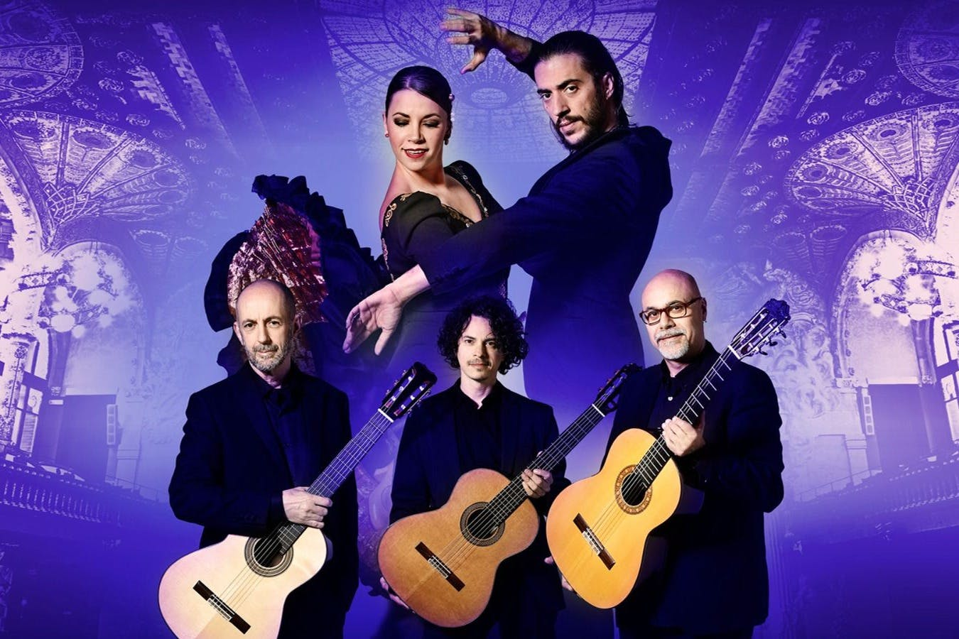 Barcelona: Guitar Trio & Flamenco Show at Palau de la Musica - Photo 1 of 8