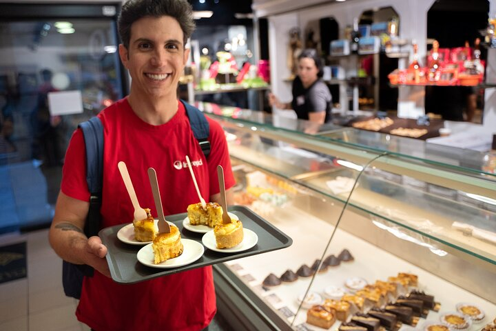 Experience the charm of Barcelona’s Old Town as you savor authentic tapas and drinks guided by locals who share secrets and stories with every delicious bite.