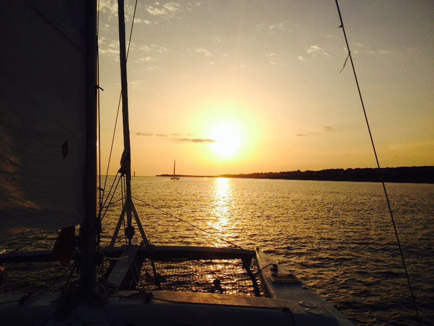 Bay of Fornells: Sunset Catamaran Trip - Photo 1 of 6