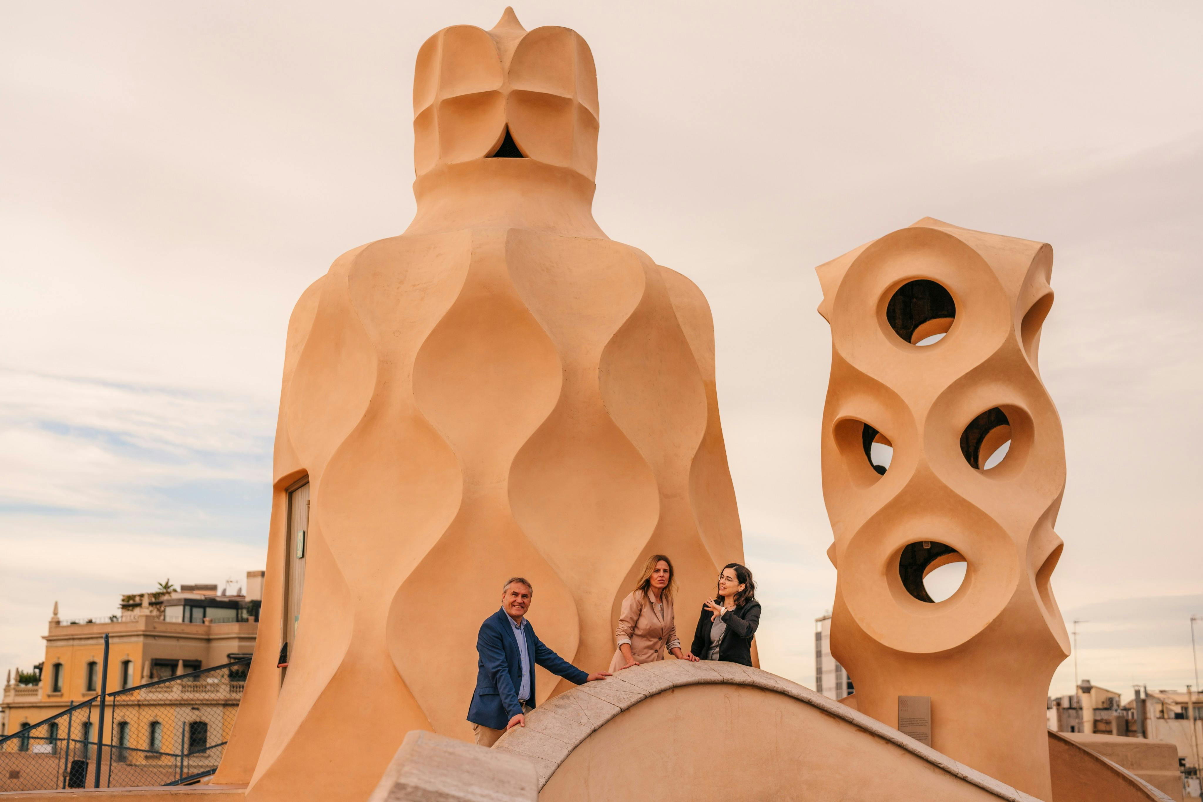 Casa Milà - La Pedrera: Small Group Guided Tour + Glass of Cava - Photo 1 of 8